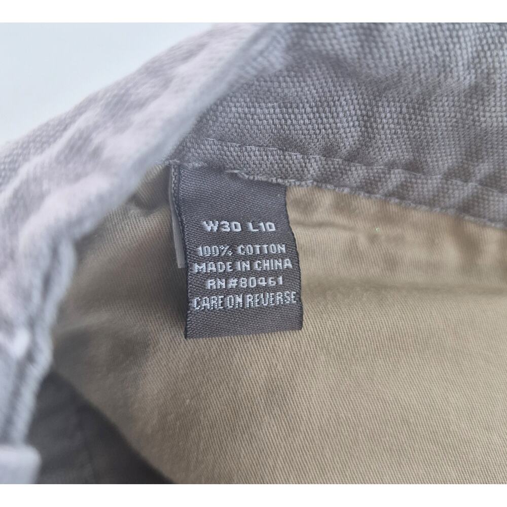 Guide Gear Cargo Shorts Mens Sz 30 Gray Cotton Pockets Gorp - Picture 4 of 7